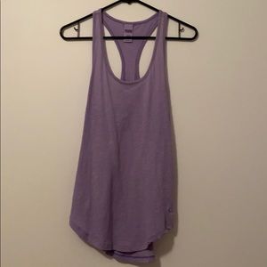 Purple racerback tank